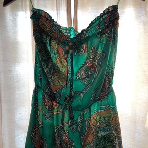 Tank top large women’s green orange